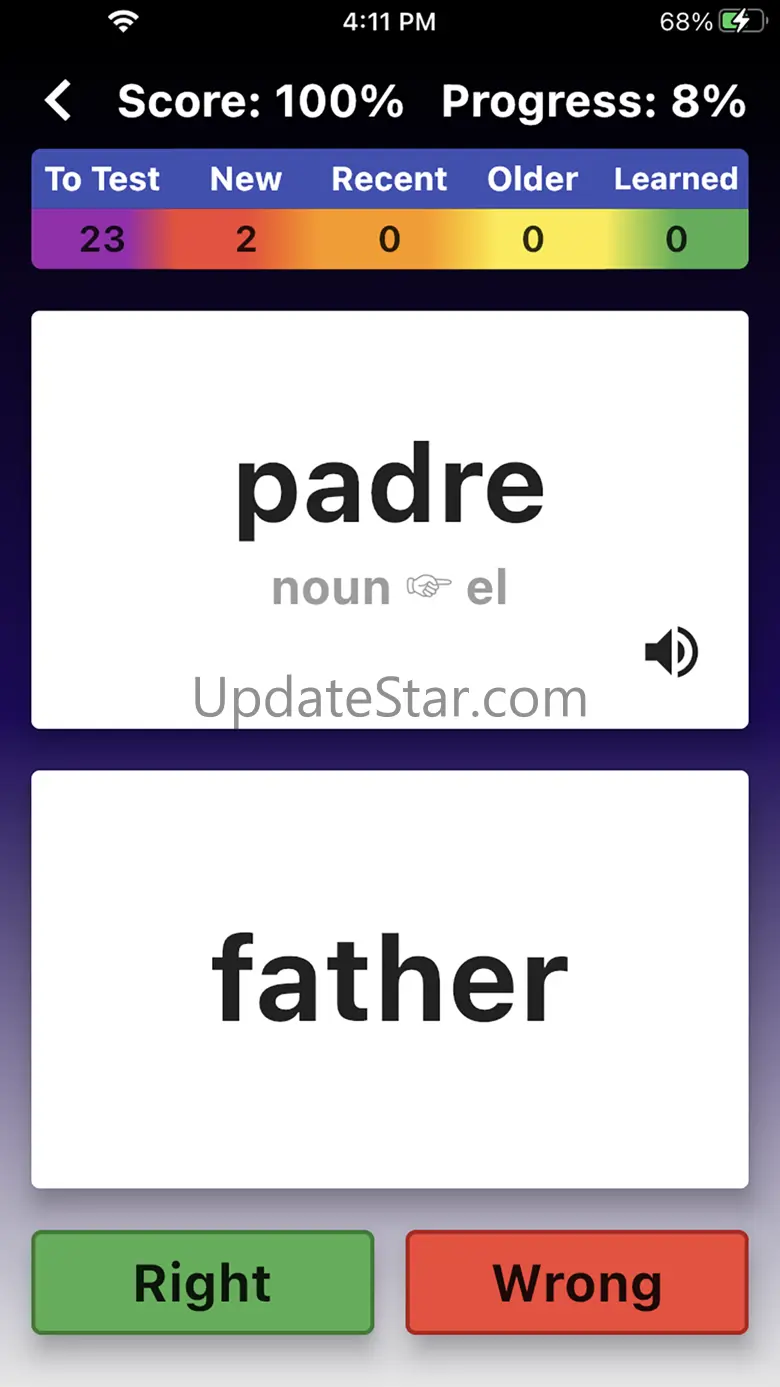 Learn Spanish Words Flashcards 2.15
