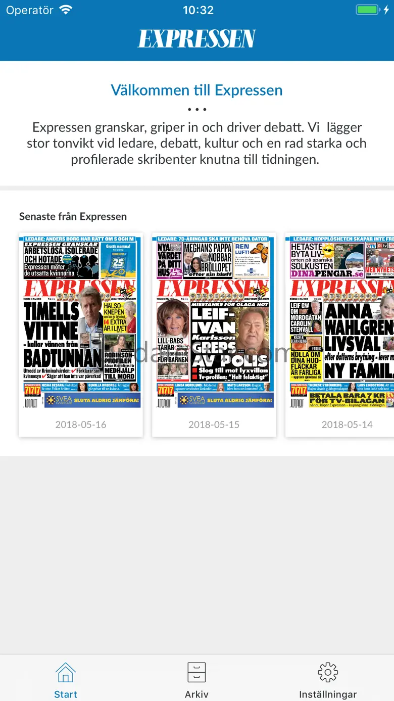 Expressen Tidning 12.8.0
