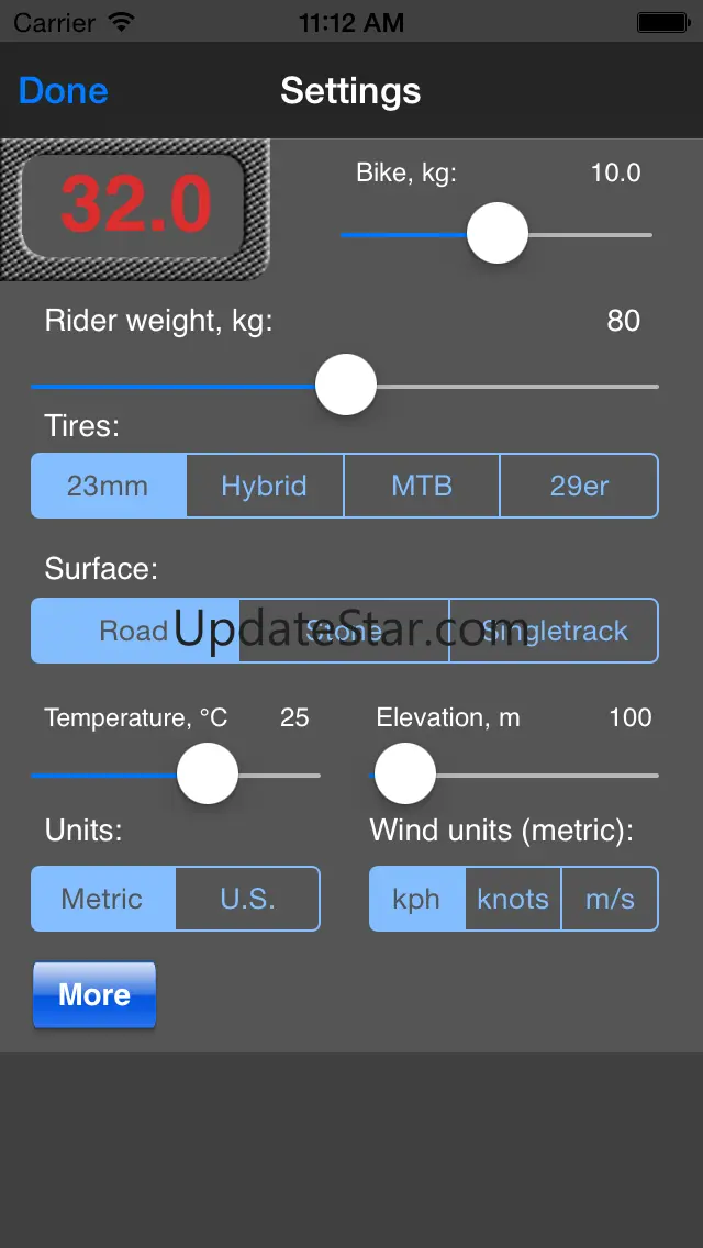 Bike Calculator 1.2