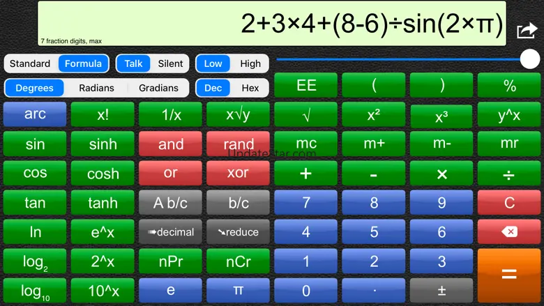 Talking Scientific Calculator 11.6