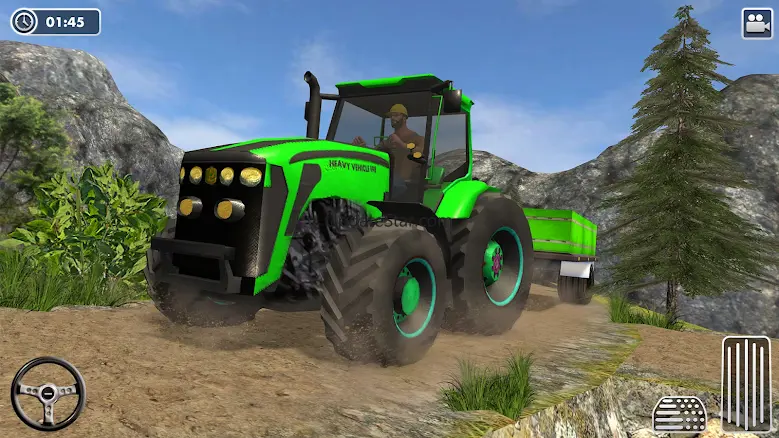 Tractor Trolley Cargo Drive 1.6