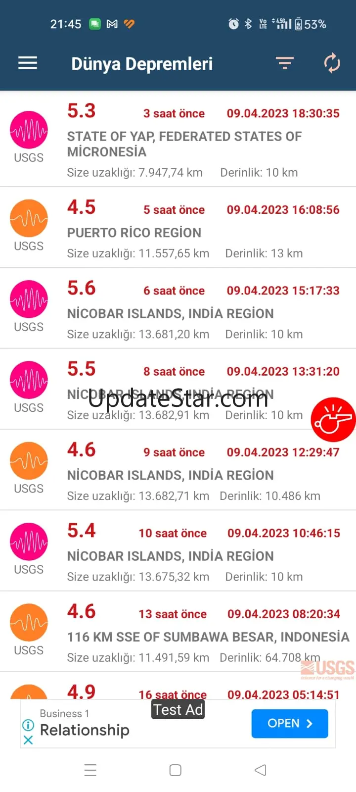 Depremci-Deprem Bilgi Sistemi 1.15