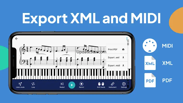Halbestunde Sheet Music Reader 2.7.5