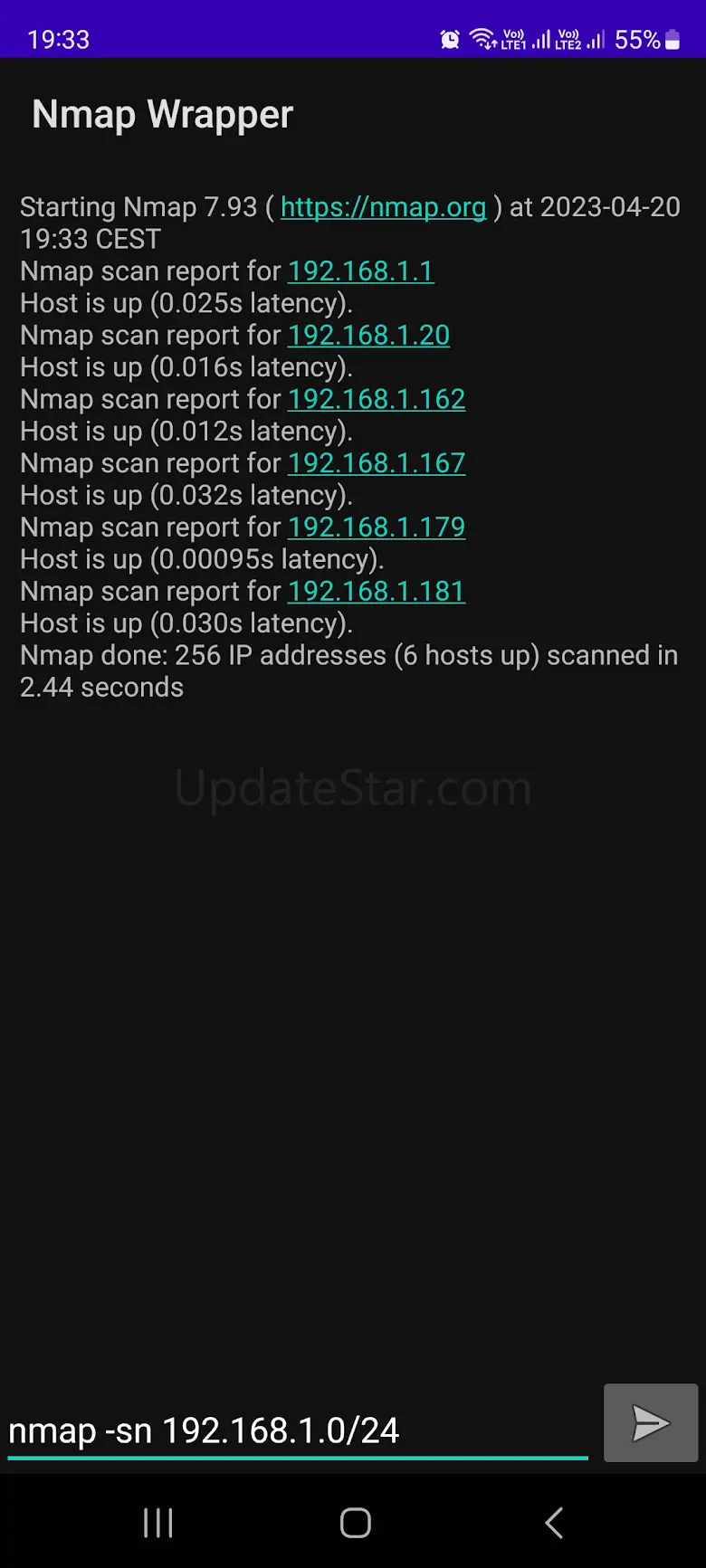 Nmap Wrapper for Android 1.2.1
