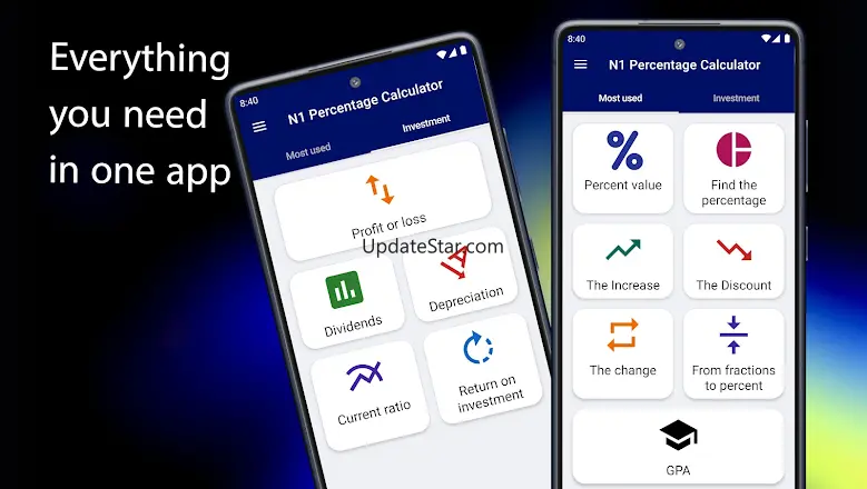 Percentage Calculator App V:7.6