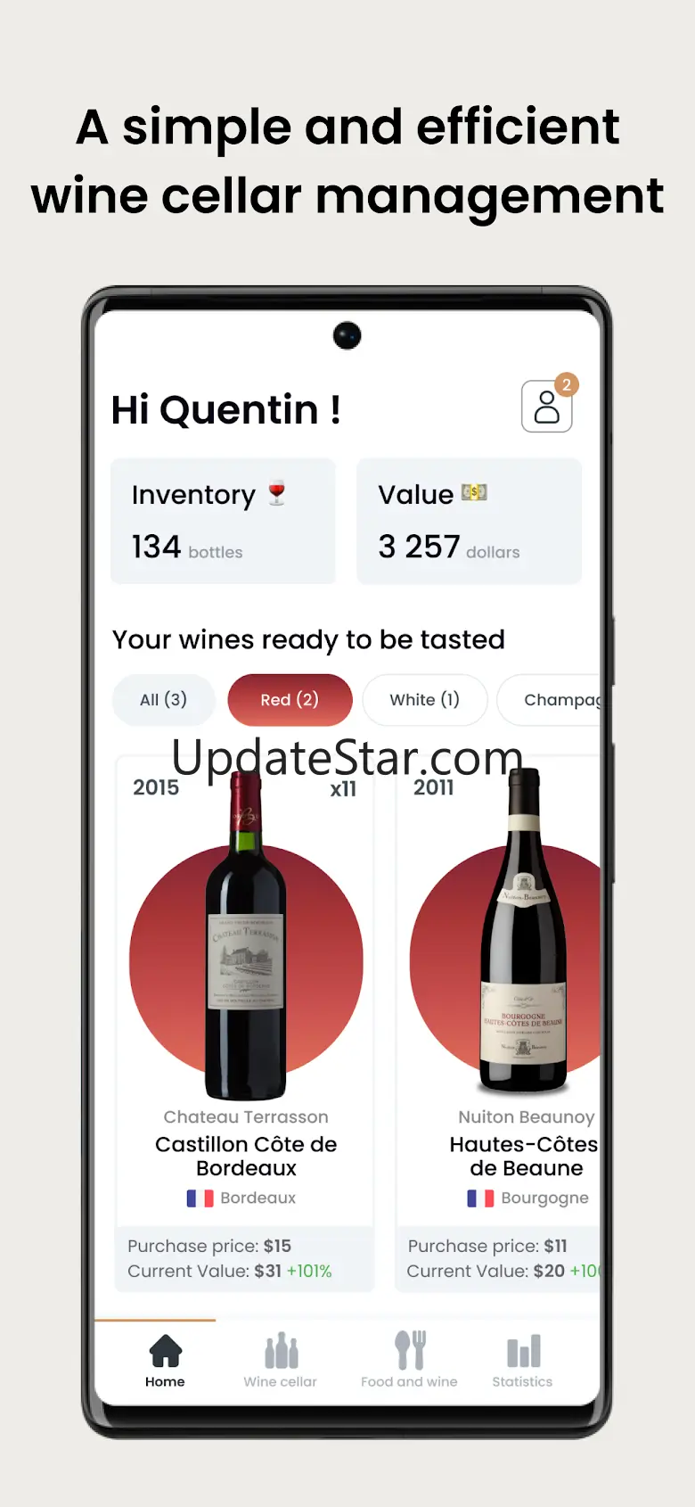 Oeni - Wine cellar management 2.8.7