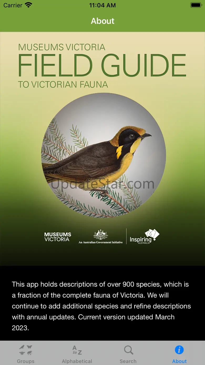 Field Guide to Victorian Fauna Version 1.1
