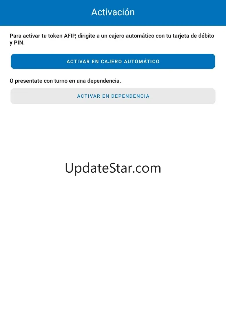 Token AFIP 1.0.5