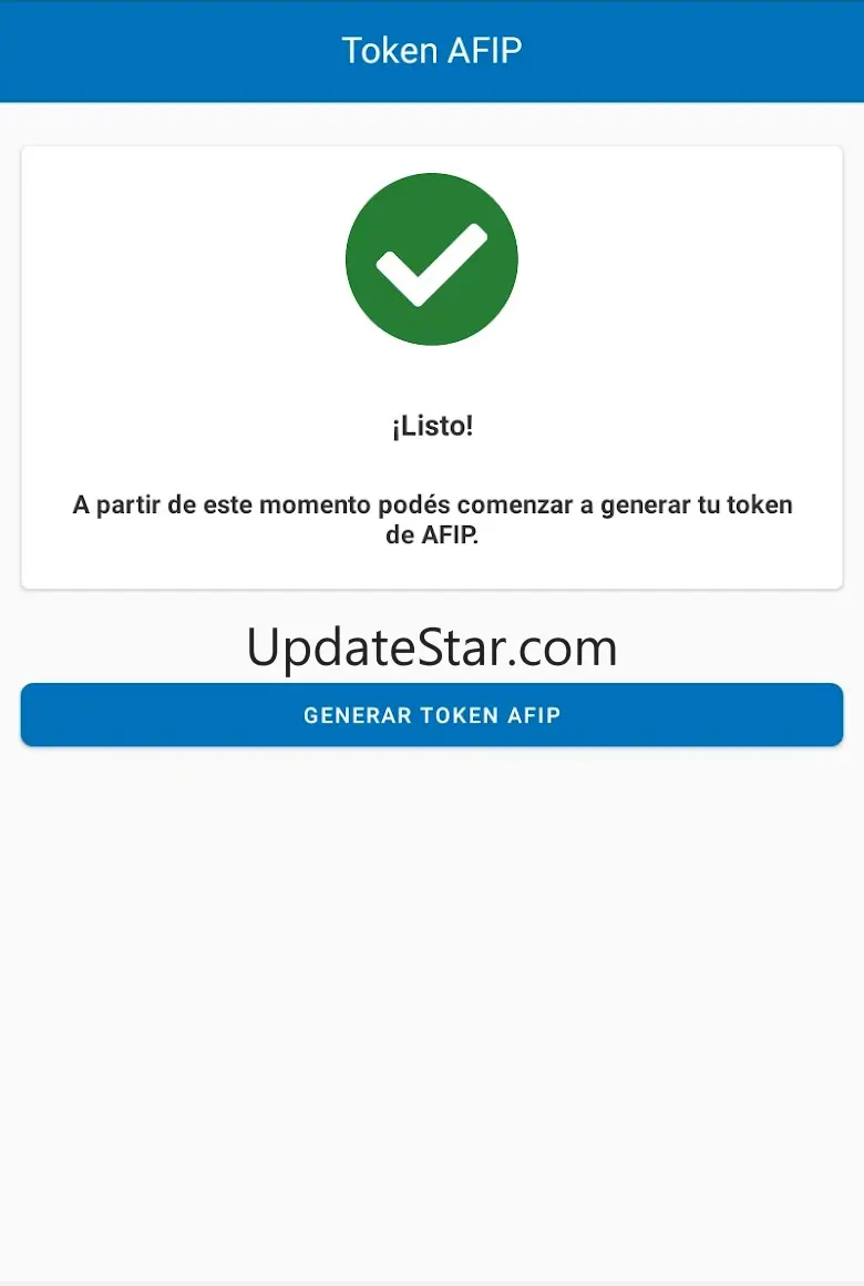 Token AFIP 1.0.5