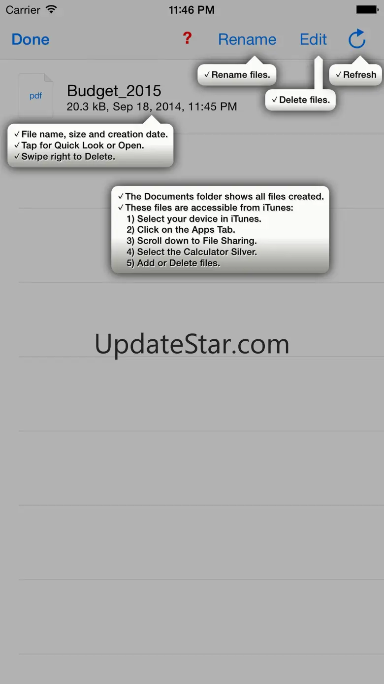 Calculator Silver 5.5