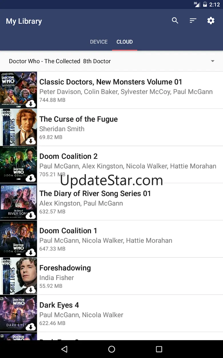 Big Finish Audiobook Player 2.6.9