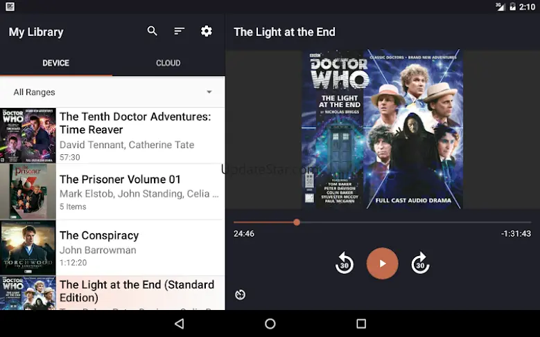 Big Finish Audiobook Player 2.6.9