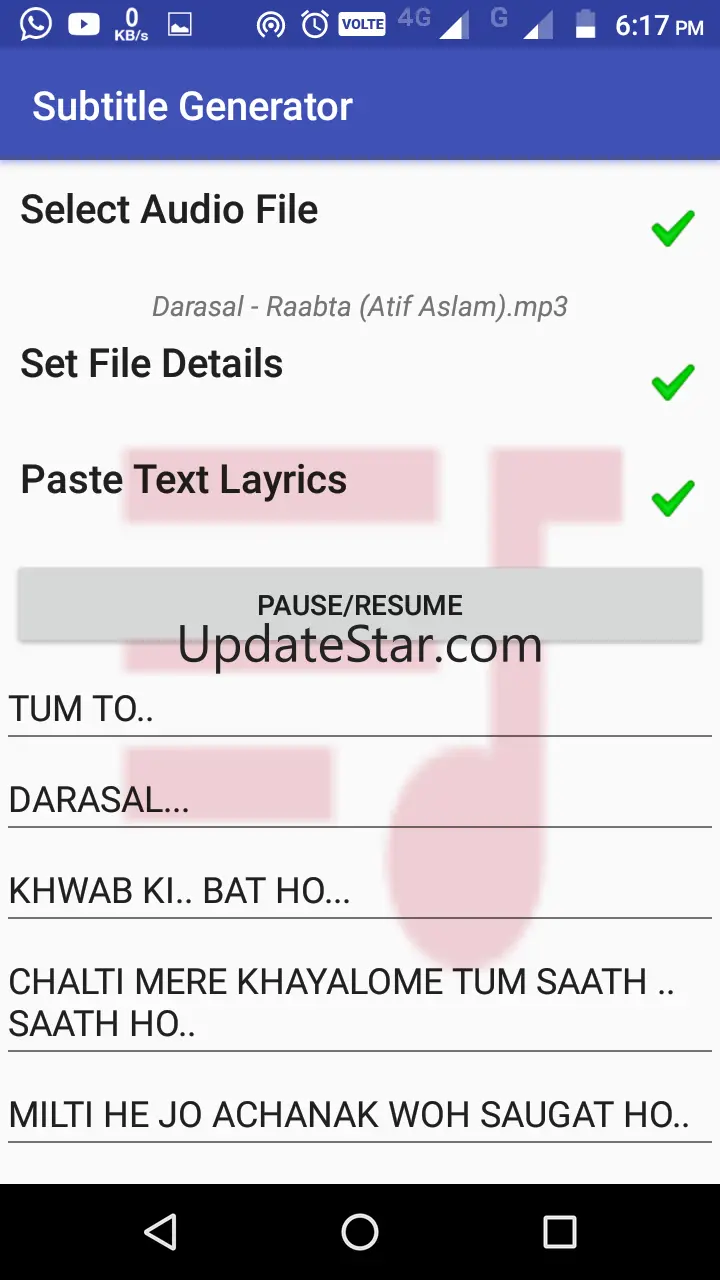 LRC Generator : AUDIO,MP3 - LR 3.2.8