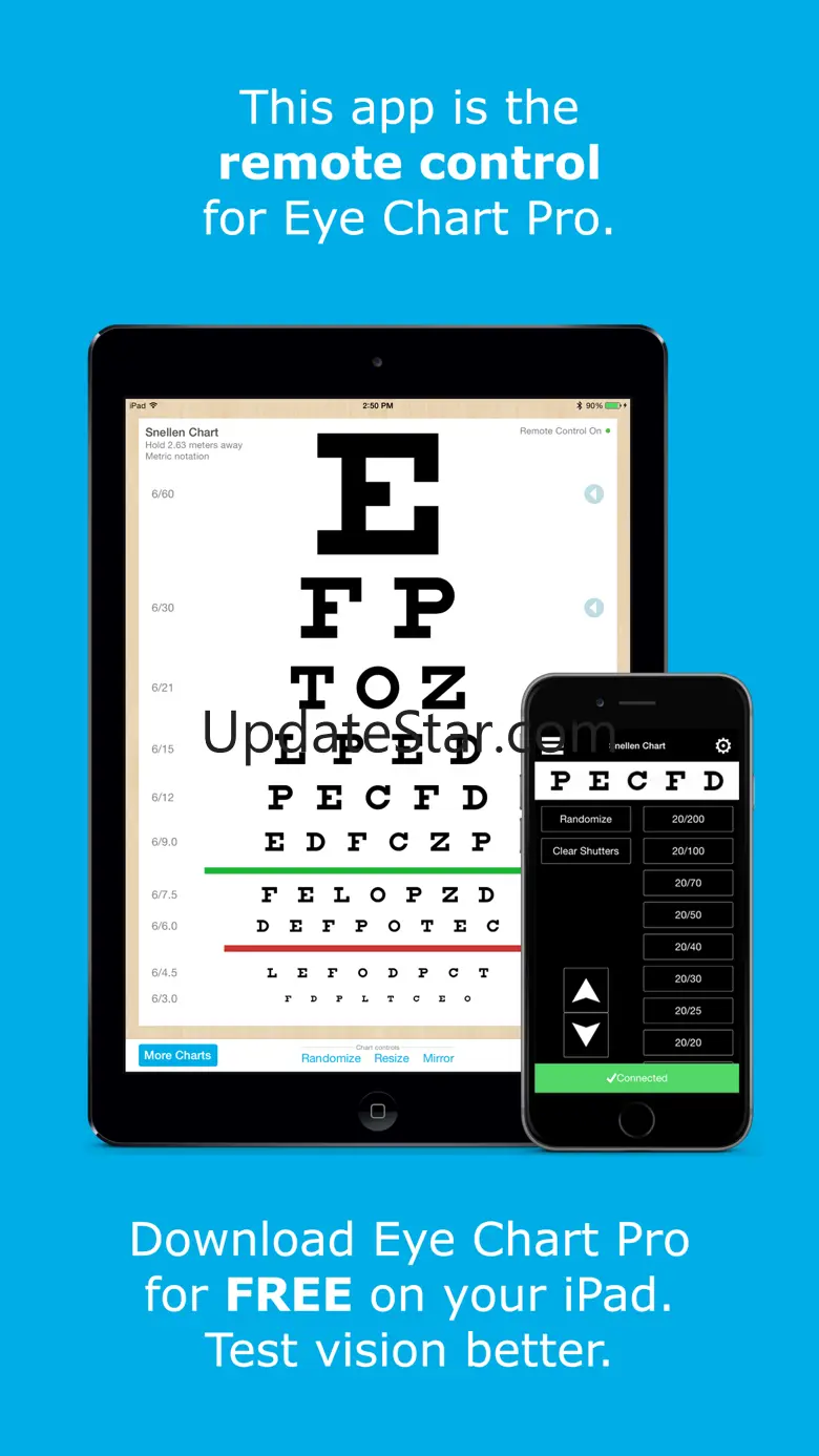 Eye Chart Pro Remote Control 2.0.1