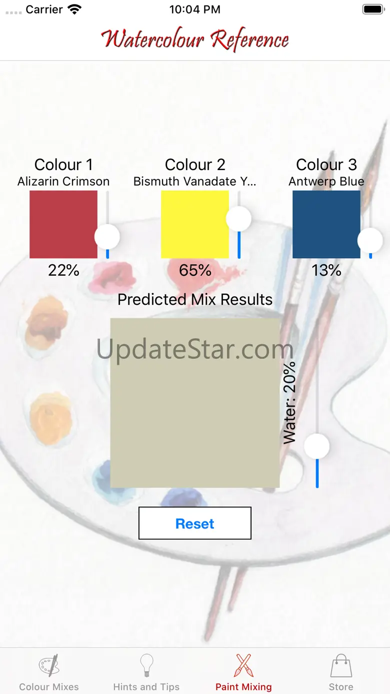 Watercolour Reference 2.2.5
