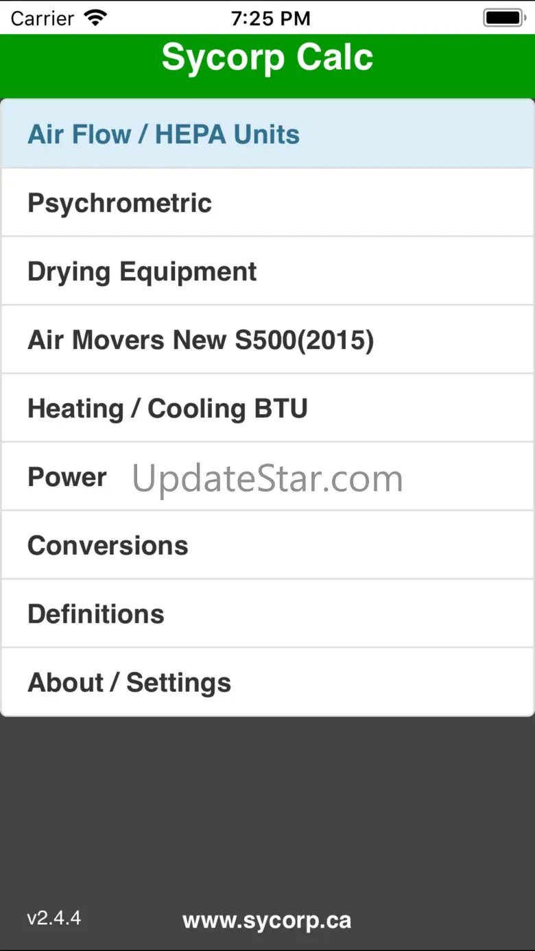 Sycorp Calc 2.5.1