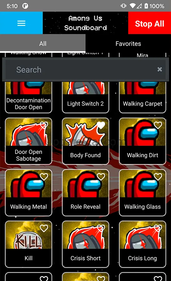 Among Us Soundboard - Game Sou 1.0.7