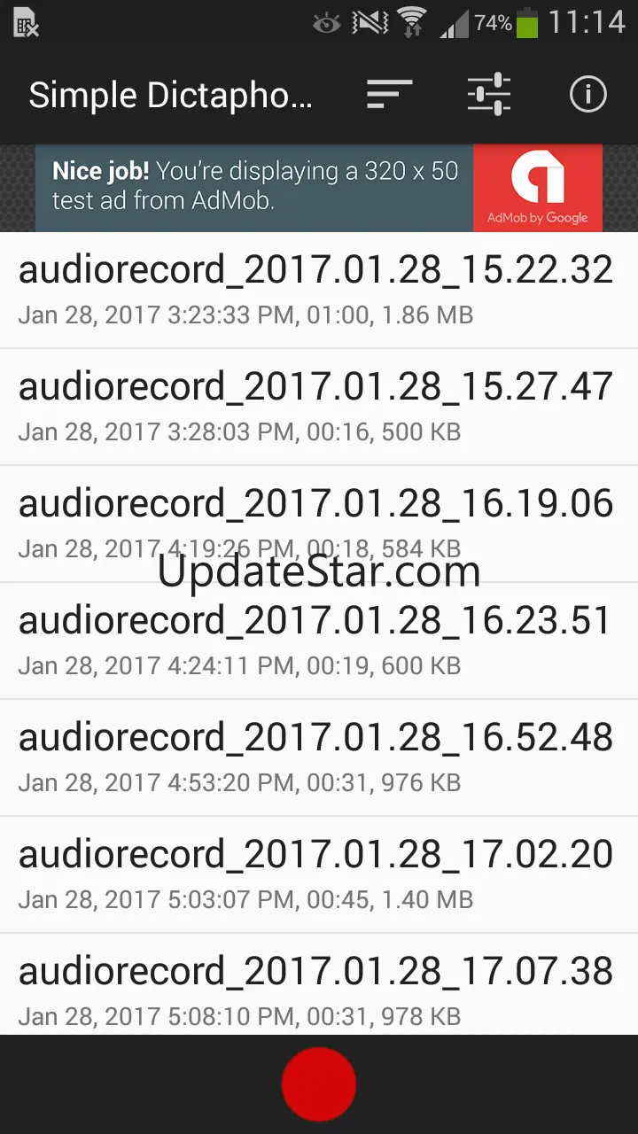 Simple Dictaphone 2.0.1