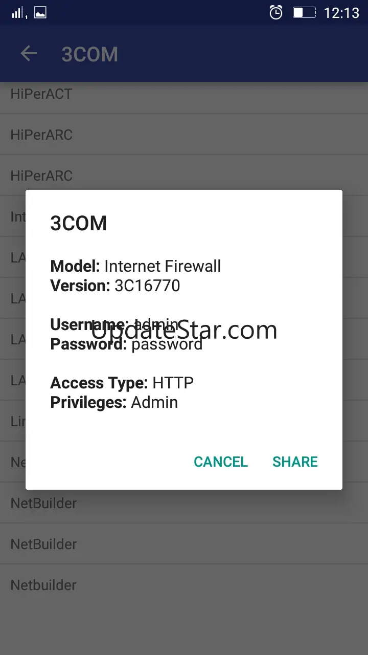 WiFi Router Default Password F 1.2
