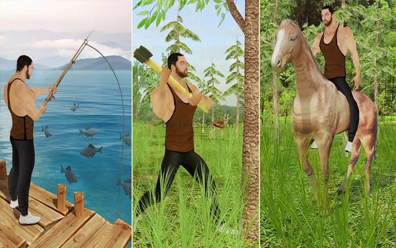 Raft Survival Hunter Escape 1.0