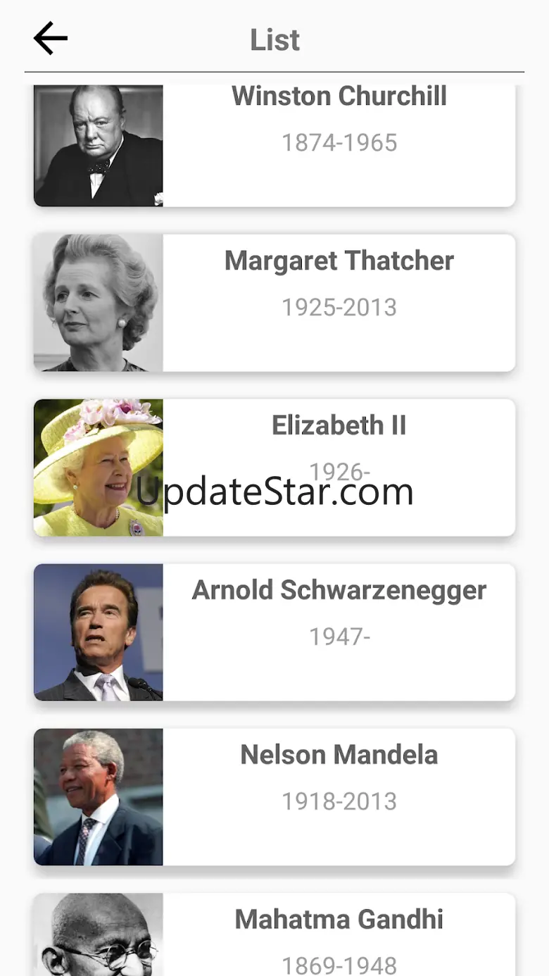 Famous People - History Quiz a 1.98