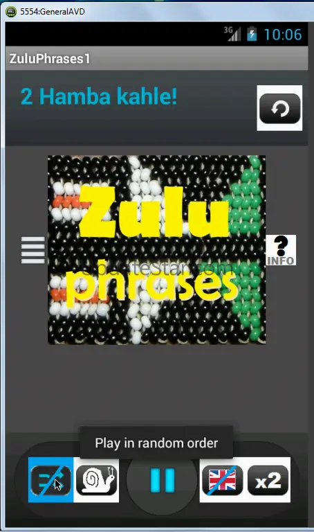 Zulu Phrases language tutor 1.0