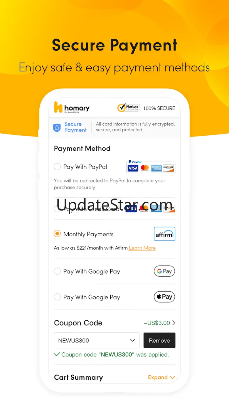 Homary 3.0.0