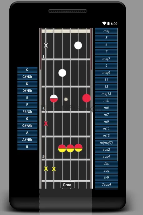 Guitar Chords 1.07