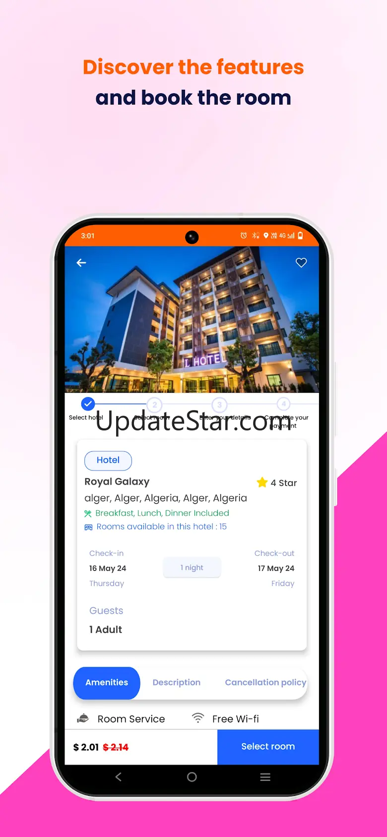 Namlatic Hotel Booking 2.16
