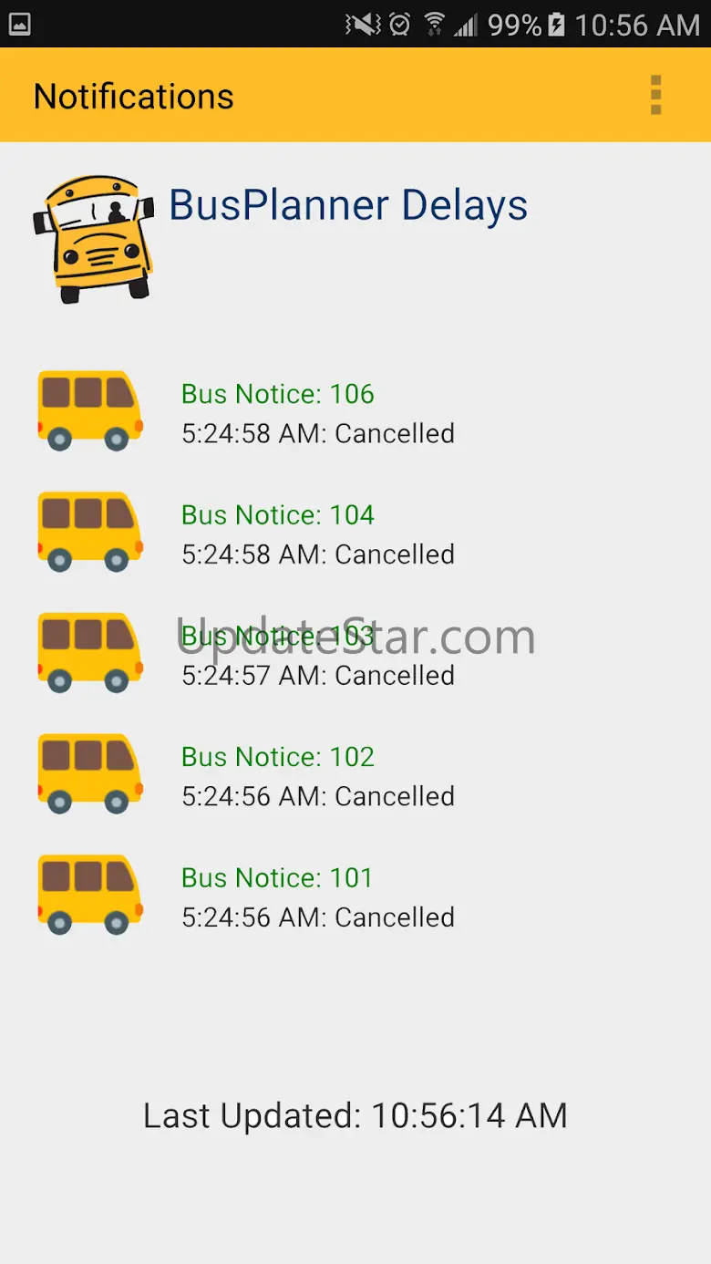 BusPlanner Delays 2.4.3