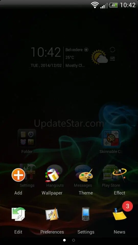 SAMOLED GO Launcher EX Theme 1.03