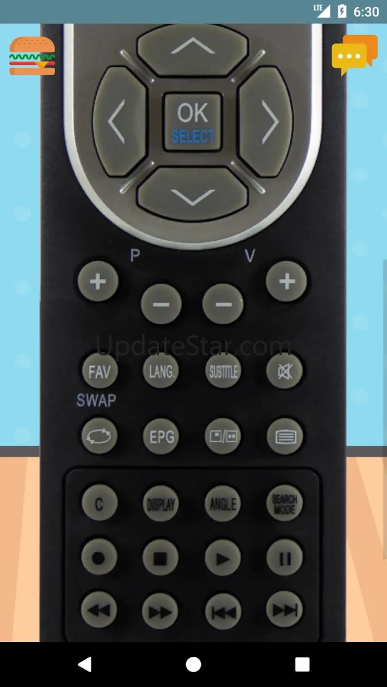 Remote Control For Techwood TV 10.0.0.4