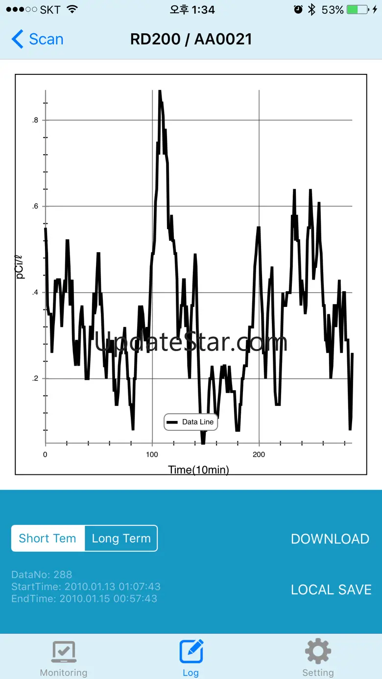 Radon Monitor 1.0.3