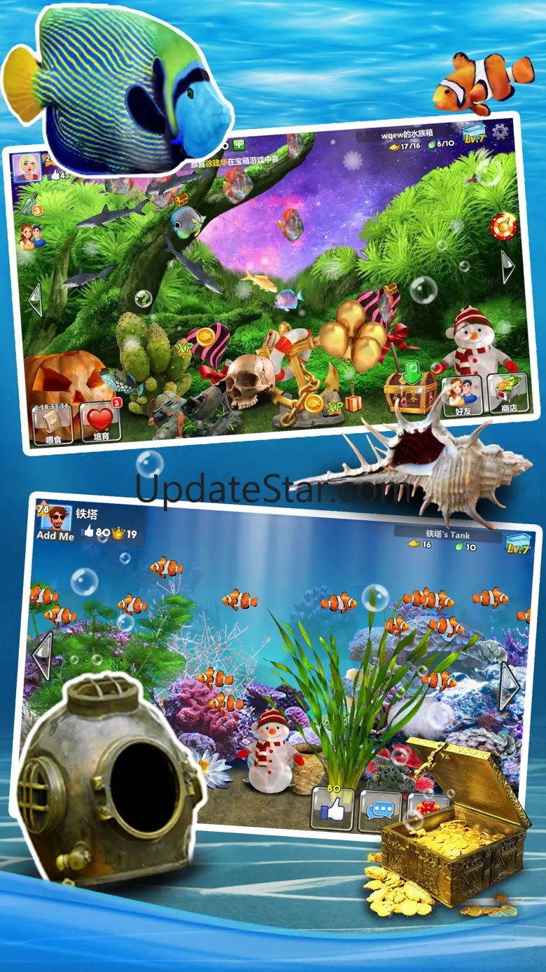 Sim Aquarium: 3D Fish Games 3.3