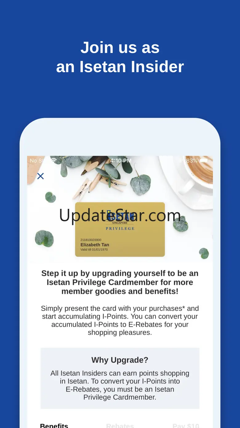 Isetan Privilege 3.1.1