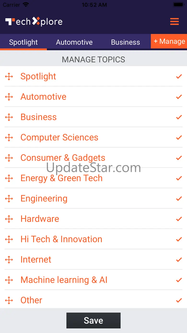 Tech Xplore 1.1.9