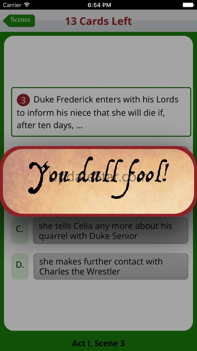 Angry Bard Quiz 1.0