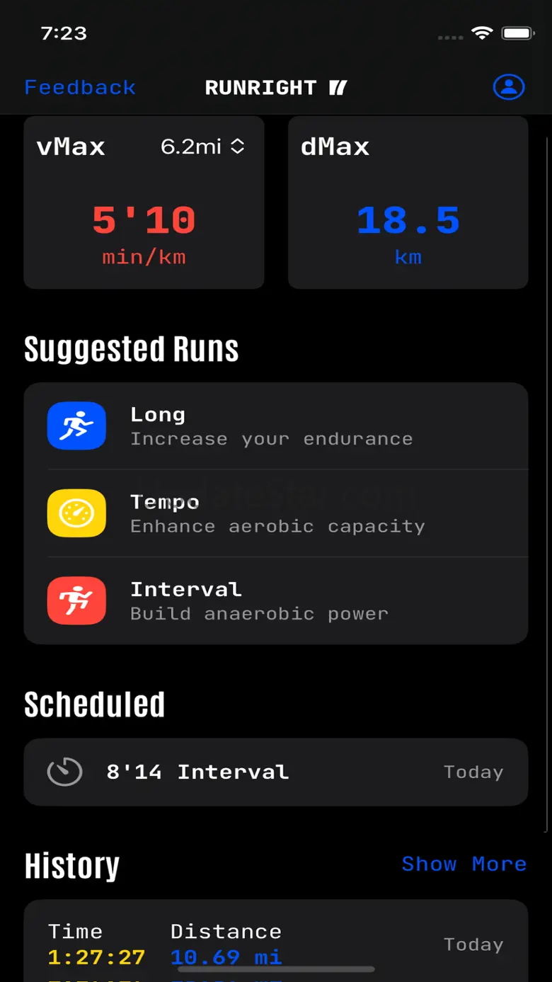 Marathon training - RunRight 1.47