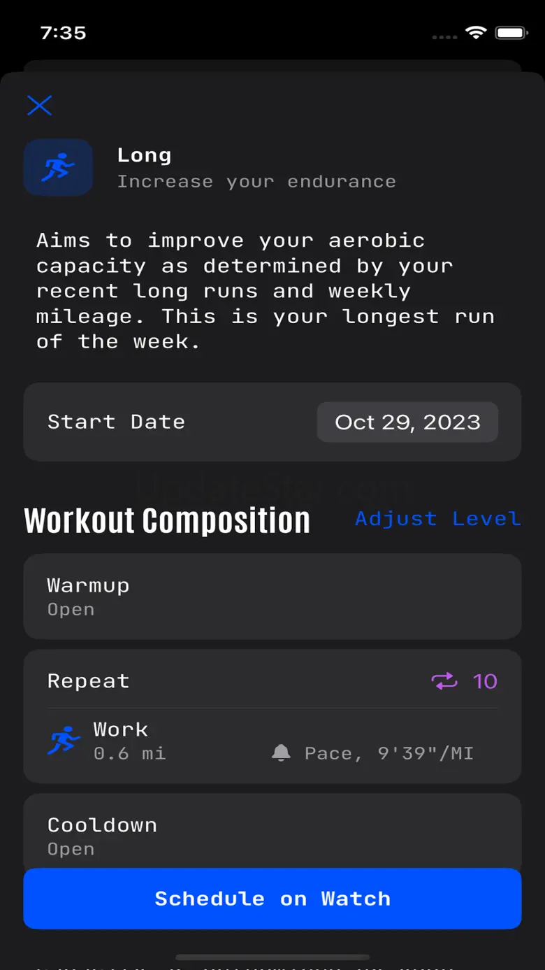 Marathon training - RunRight 1.47