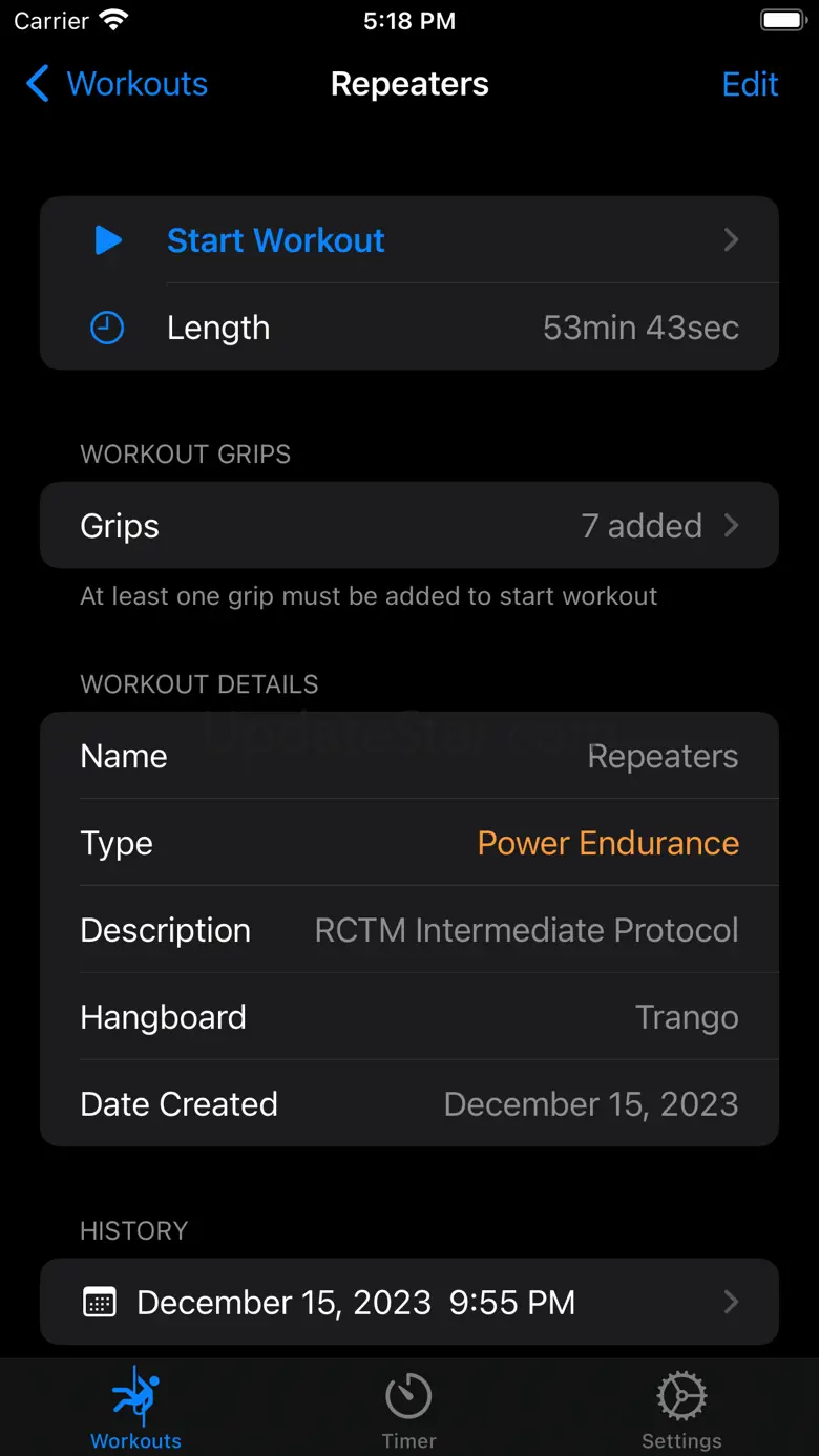 CountDown - Hangboard Timer 1.1.1