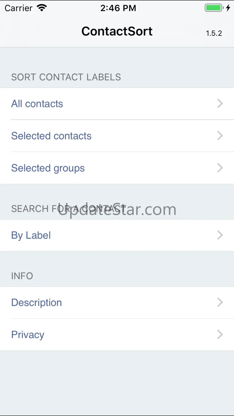 ContactSort 1.5.3