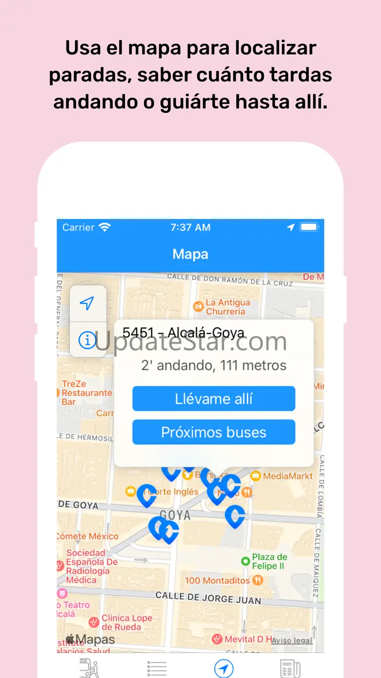 Rapibus Madrid - Next bus 4.1.1
