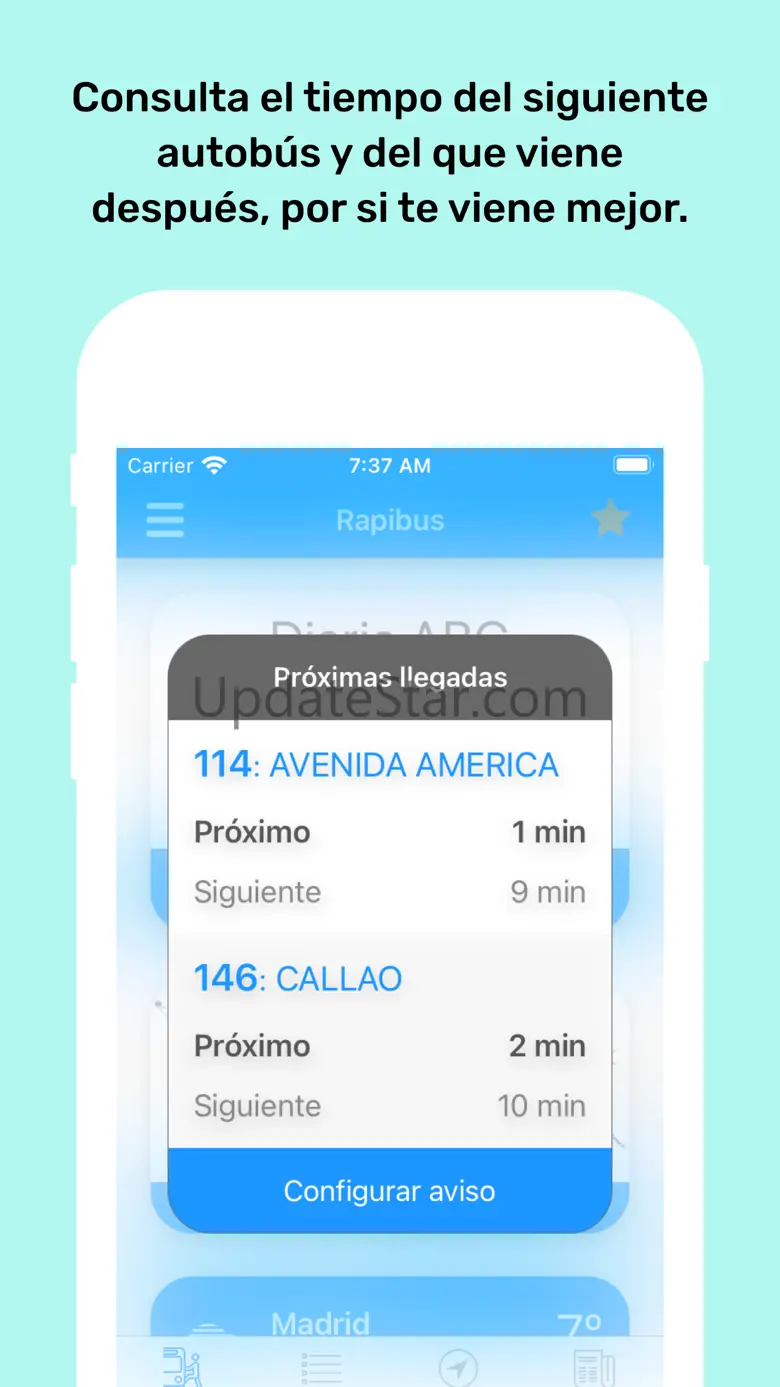 Rapibus Madrid - Next bus 4.1.1