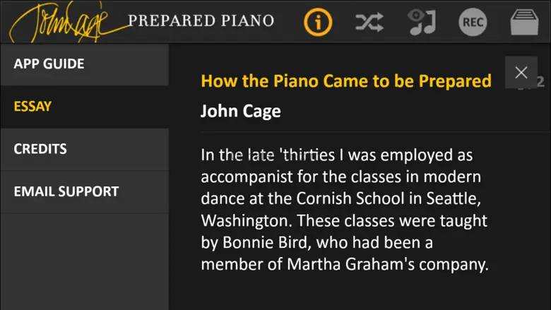 John Cage Piano 1.02
