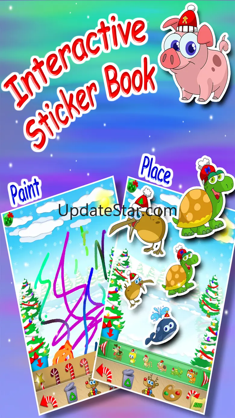 Christmas Pets Coloring 1.7