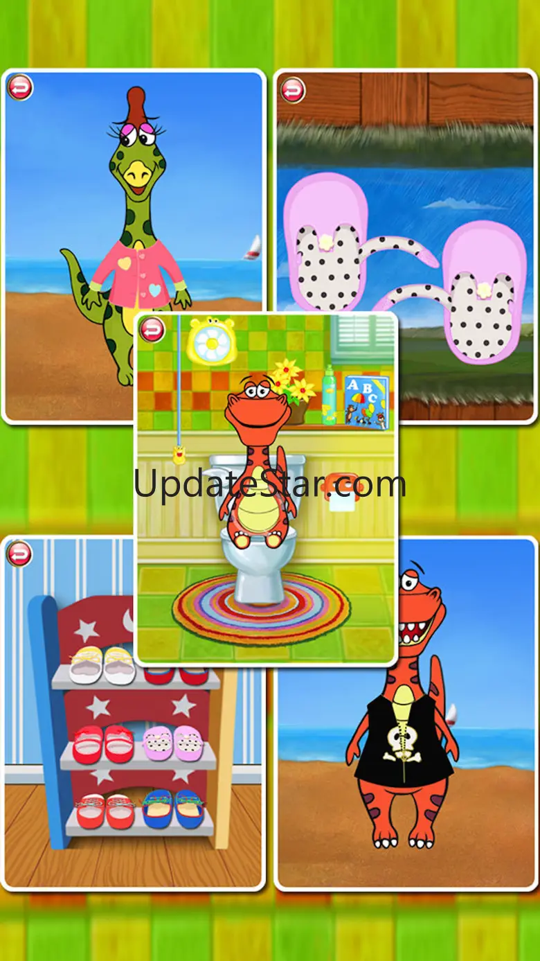 Dino Bath & Dress Up -FREE games for girls & boys 2.0