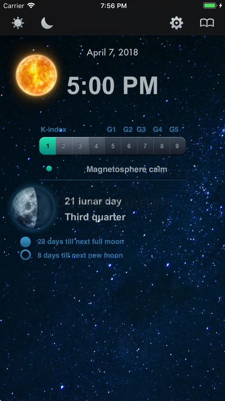 Solar weather 3.01
