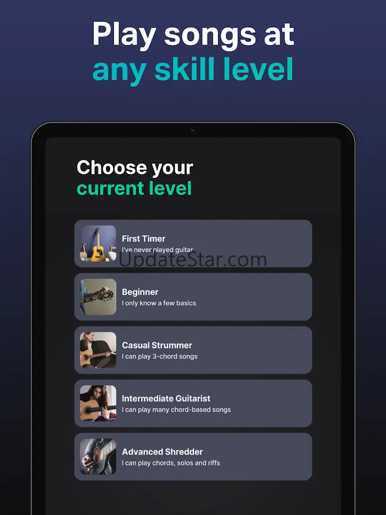 GuitarTuna: Tune & Play Guitar 7.41.0