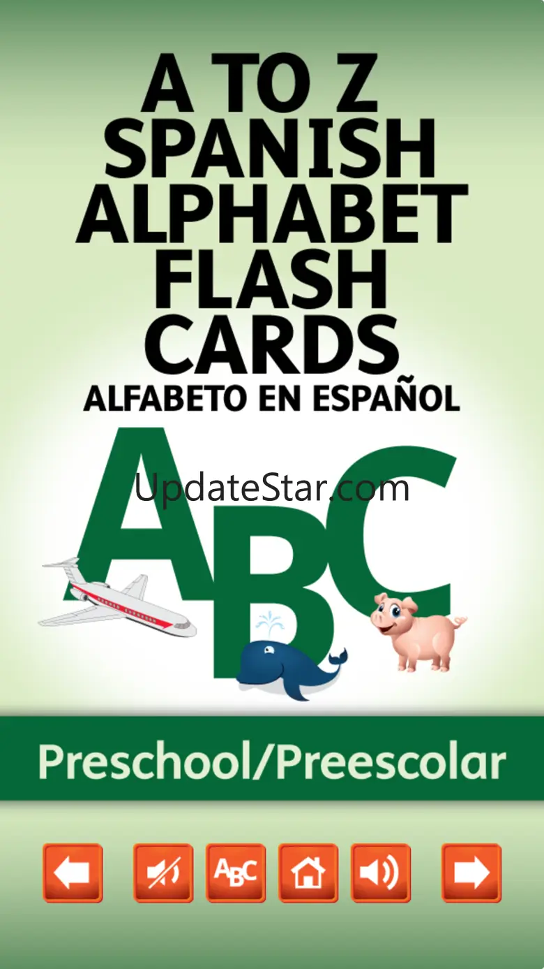 Spanish Letters Flash Cards 1.4