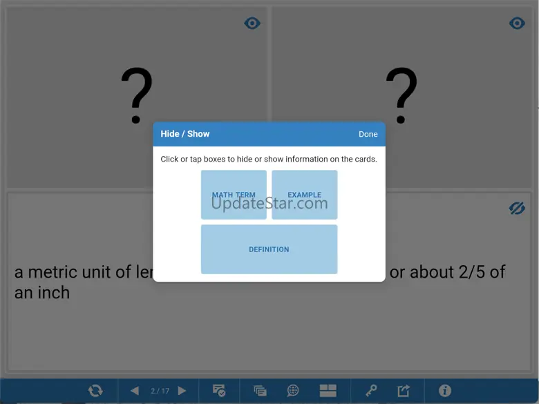 Math Vocabulary Cards, by MLC 2.2
